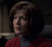 Dala in Starfleet uniform