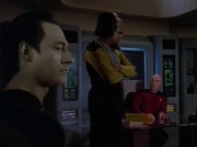 Enterprise-D crew discusses Prime Directive