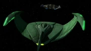 Romulan bird-of-prey, ENT-aft