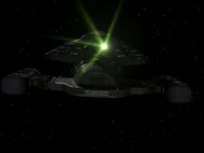 USS Voyager fires high-yield warhead.jpg (53 KB) Voyager fires the high-yield bio-molecular warhead