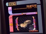 USS Voyager trapped in divergence field