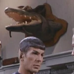 Alligator head mount, Trelane's house.jpg (13 KB) An alligator-like lifeform