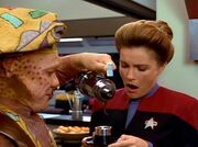 Captain Janeway ist wenig begeistert…