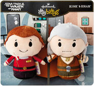 Hallmark 2018 TWOK Capt Kirk and Khan Itty Bittys