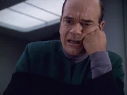 The Doctor (holodeck recreation by Reginald Barclay) VOY: "Pathfinder"