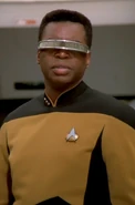 Geordi La Forge, 2368.jpg (287 KB) Lieutenant Commander Geordi La Forge