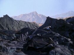 A Zalkonian escape pod crashed on the planet