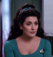 Deanna Troi, casual attire