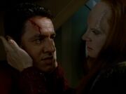 Seska interrogates Chakotay