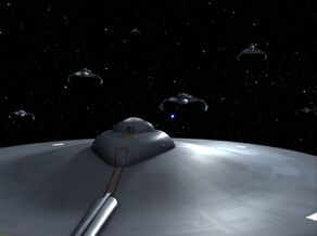 USS Enterprise-D7 face off