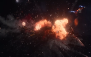 El Shrike es destruido