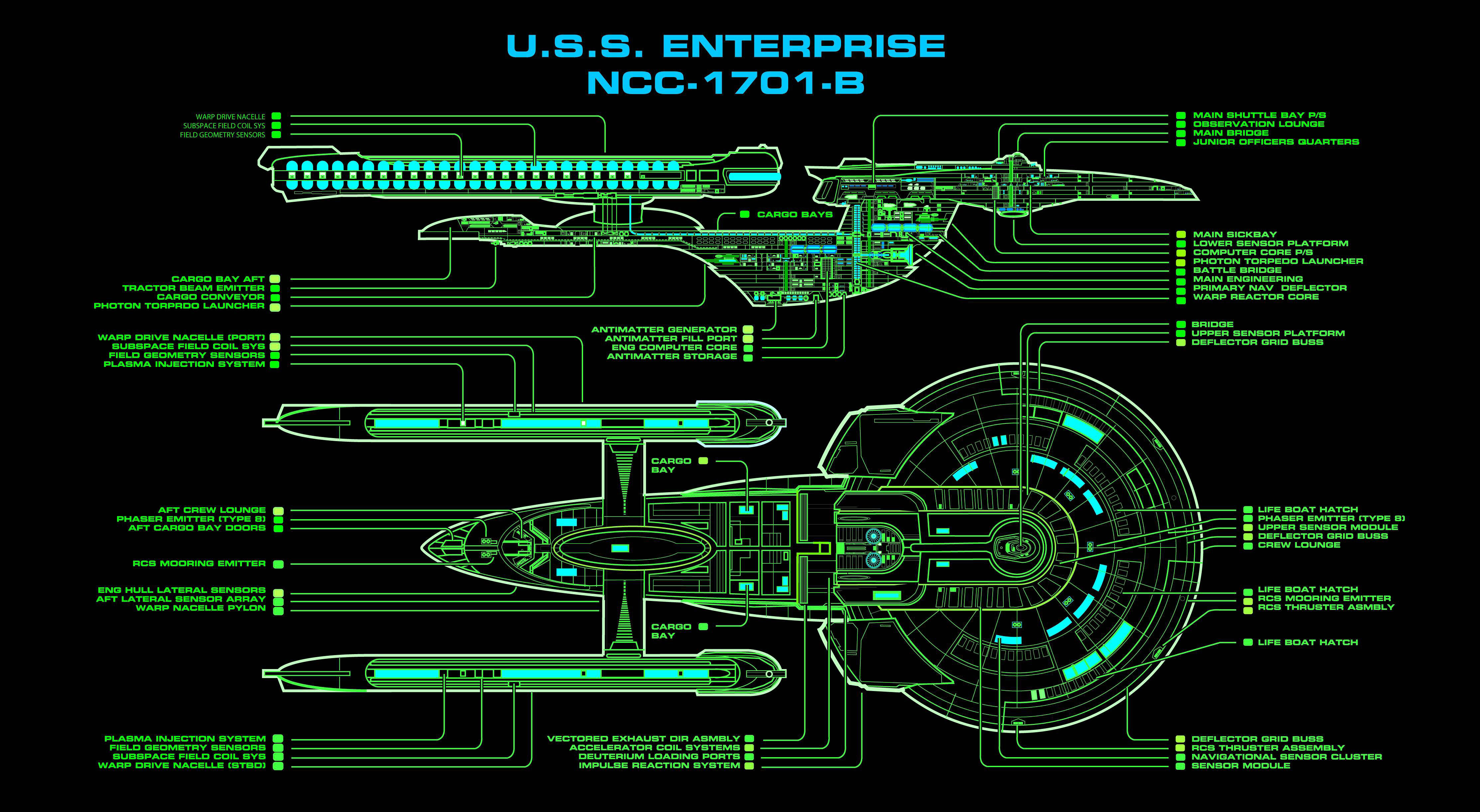 Excelsior class refit MSD