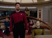 Riker verhandelt mit den Pakleds