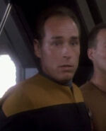 Human security officer DS9: "A Man Alone", "Captive Pursuit"