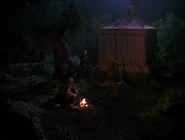 A holographic 15th century tent