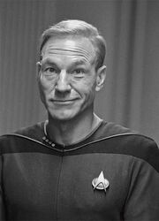 Picard with hair
