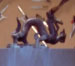 Sculpture d'un dragon sur Ligon II (TNG: "Code of Honor")