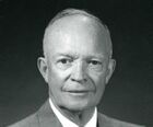 Président des Etats-Unis Dwight D. Eisenhower