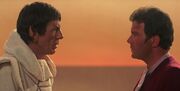 Kirk and Spock, Mount Seleya