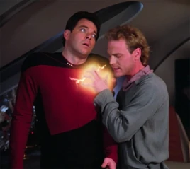 T'Jon attacking Riker