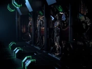 Die Borg Alkoven in Frachtraum 2