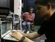 Erik Nash and Robert Legato (background)