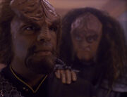Gowron attempts to recruit Worf