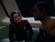 Janeway and Tuvok, 2378