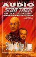 Ship of the Line audiobook cover, US cassette edition.jpg (53 KB) Audiobook cover, US cassette edition