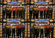 TNG Season 7 photo shoot