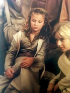 Berman's daughter Molly as a Ba'ku girl in Star Trek: Insurrection