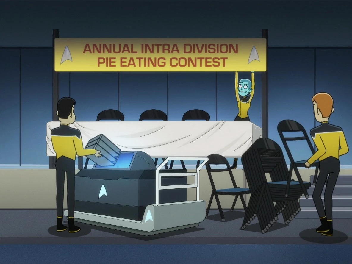 Annual Intra Division Pie Eating Contest Memory Alpha Fandom