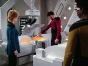 Riker destroys clone