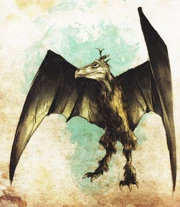 The "only known" illustration of a Xindi-Avian, according to 