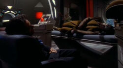 Bashir watches over Garak