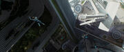 Kirk in gravitational slipstream
