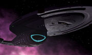 USS Voyager in Nekrit Expanse