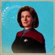 …commanded by Janeway