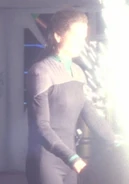 Stunt double for Terry Farrell DS9: "Rocks and Shoals" (uncredited)