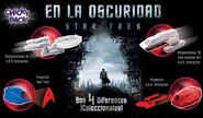 KFC Mexico Star Trek Into Darkness "Chicky Pack" toys