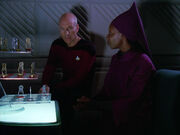 Picard and Guinan (2365)