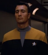 Security officer with Tuvok, 2375.jpg (25 KB) Patrick Gibson Star Trek: Voyager Recurring character (uncredited)