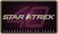 Star Trek 40th anniversary official logo