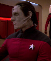 Cardassian helmsman, 2370