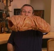 1992: With his hand puppet of the Quasi-energy microbe TNG: "Realm Of Fear"