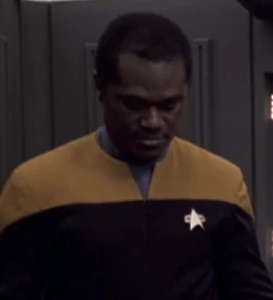 As a security guard in the brig