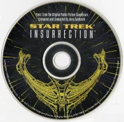 Star Trek Insurrection CD soundtrack imprint