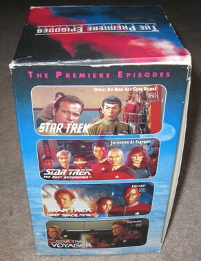 Star Trek The Premiere Episodes VHS Australia