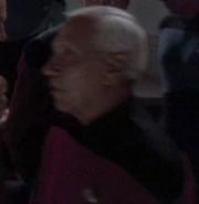 Command division officer in Ten Forward, early 2369.jpg (11 KB) Command officer TNG: "Cost Of Living", "Imaginary Friend", "Schisms", "Chain Of Command, Part I", "Birthright, Part I", "Lessons", "Suspicions", "Journey's End", "Bloodlines", "Preemptive Strike" (uncredited)