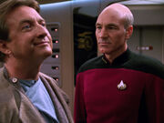 Paul Stubbs and Jean-Luc Picard